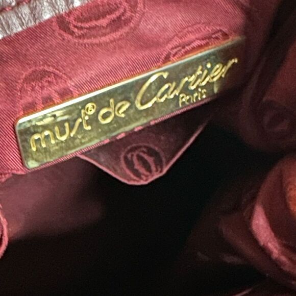 💯Authentic Cartier Drawstring Shoulder Bag🍀 - Picture 10 of 15